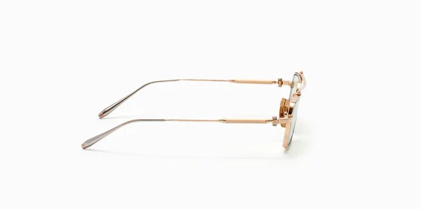 Akoni Cassini Brushed Gold Akx304D Size 48, Frame - Dayal opticals   