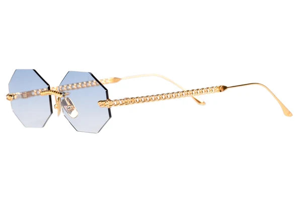Anna-Karin Karlsson Chain Nest Sun Octagonal , Sunglasses – Dayal Opticals
