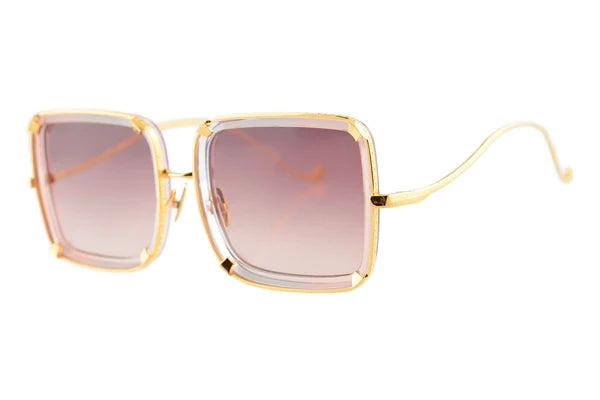 Anna Karin Karlsson White Moon Pink sunglasses, size 56 – Dayal Opticals
