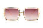 Anna Karin Karlsson White Moon Pink sunglasses, size 56 – Dayal Opticals