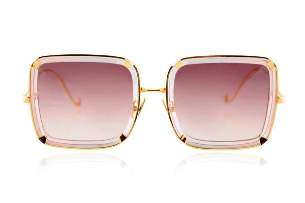 Anna Karin Karlsson White Moon Pink sunglasses, size 56 – Dayal Opticals