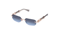 BALMAIN BPS194B ARCADE GLD GRY 55 SUNGLASSES