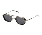 Akoni Eris-Two Silver Black Aks508-E Size 51, Sunglasses - Dayal opticals