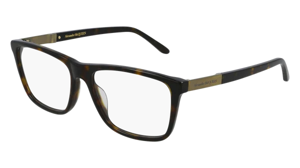 Alexander McQueen 0323O Havana 001 Frame, – Dayal Opticals
