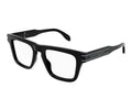 Alexander McQueen 0400O Black 001 Size 52  Frame, – Dayal Opticals