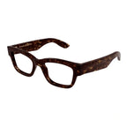 Alexander McQueen 0422O Havana  006 Size 54  Frame, – Dayal Opticals
