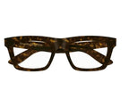 Alexander McQueen 0423O Havana  002 Size 53  Frame, – Dayal Opticals