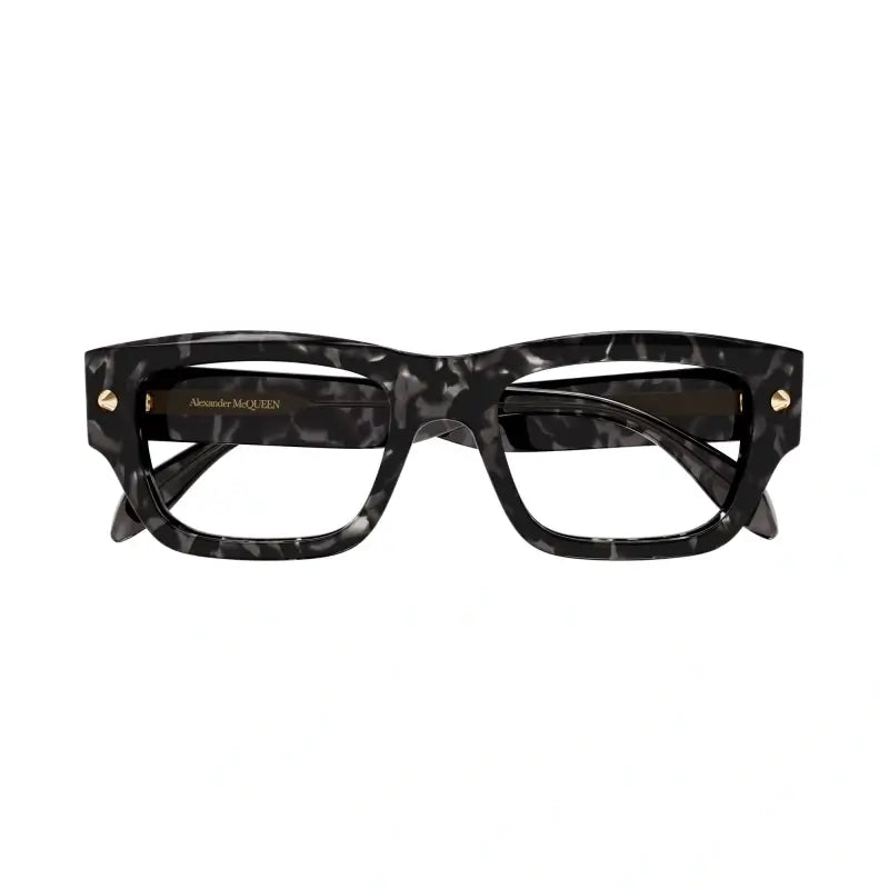 Alexander McQueen 0428O Havana  006 Size 54  Frame, – Dayal Opticals