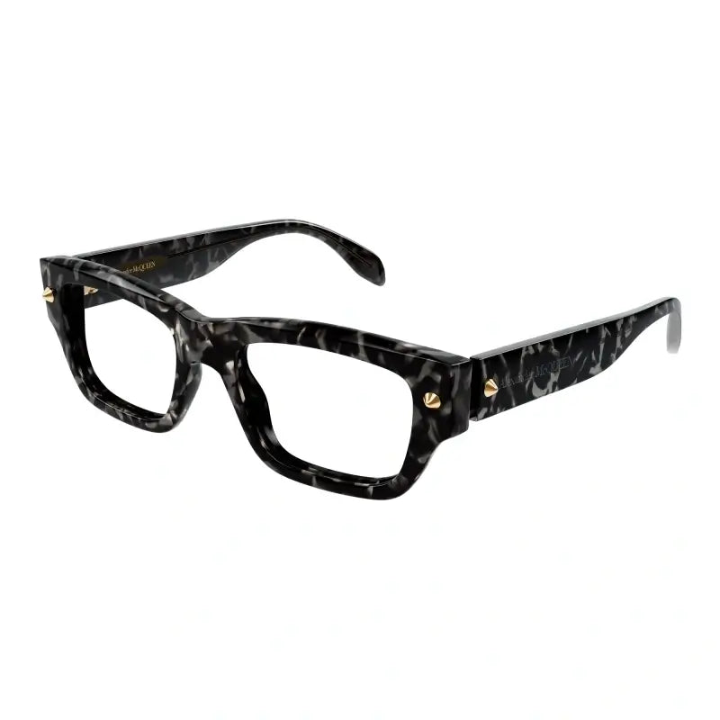 Alexander McQueen 0428O Havana  006 Size 54  Frame, – Dayal Opticals