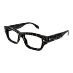 Alexander McQueen 0428O Havana  006 Size 54  Frame, – Dayal Opticals