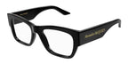 Alexander McQueen 0436O Black 001 Size 52  Frame, – Dayal Opticals