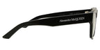 Alexander McQueen 0452O Black 001 Size 52  Frame, – Dayal Opticals