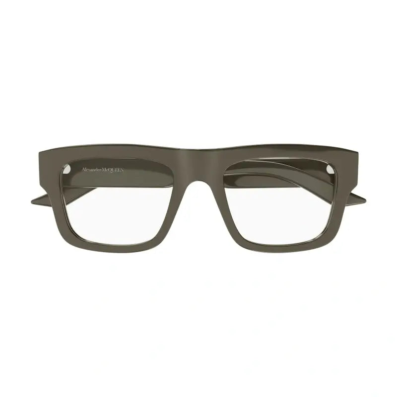 Alexander McQueen 0452O Brown 003 Size 52  Frame, – Dayal Opticals
