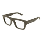 Alexander McQueen 0452O Brown 003 Size 52  Frame, – Dayal Opticals