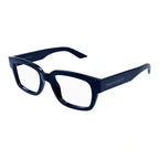 Alexander McQueen 0454O Blue 003 Size 52  Frame, – Dayal Opticals