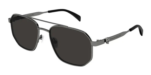 Alexander Mcqueen 0458S Gunmetal 001 Size 58 Sunglasses - Dayal Opticals