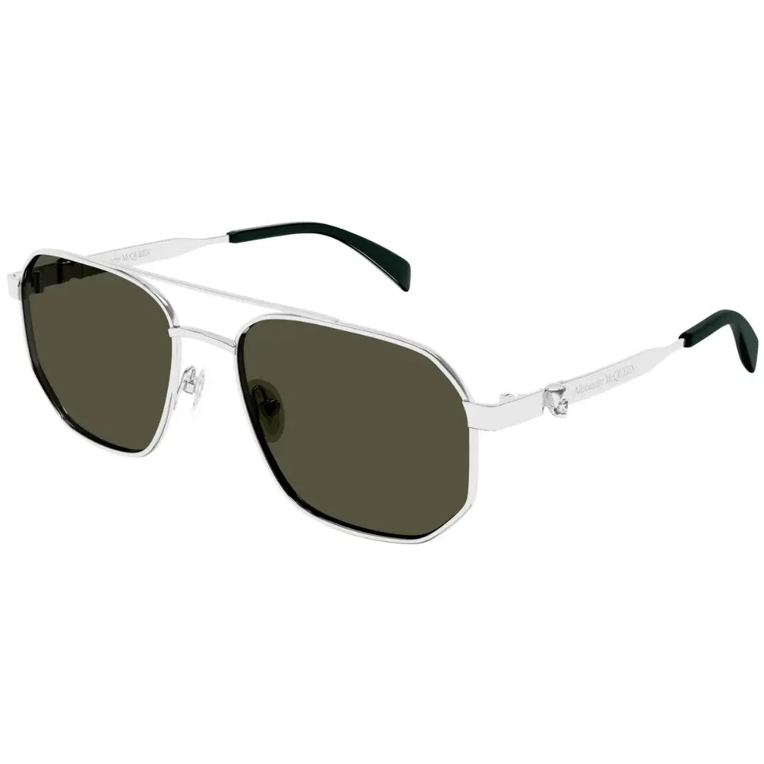 Alexander Mcqueen 0458S Silver  003 Size 58 Sunglasses - Dayal Opticals