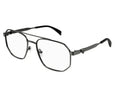 Alexander McQueen 0459O Gunmetal 001 Size 57 Frame, – Dayal Opticals