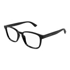 Alexander McQueen 0462O Black 001 Size 53  Frame, – Dayal Opticals