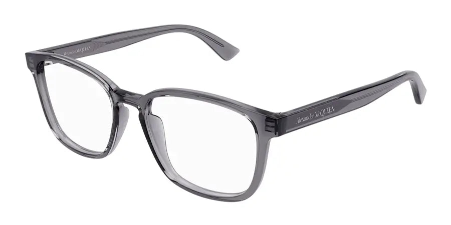 Alexander McQueen 0462O Grey 003 Size 53  Frame, – Dayal Opticals