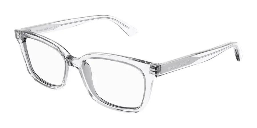 Alexander McQueen 0464O Grey 004 Size 52  Frame, – Dayal Opticals