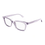 Alexander McQueen 0464O Violet 005 Size 52  Frame, – Dayal Opticals