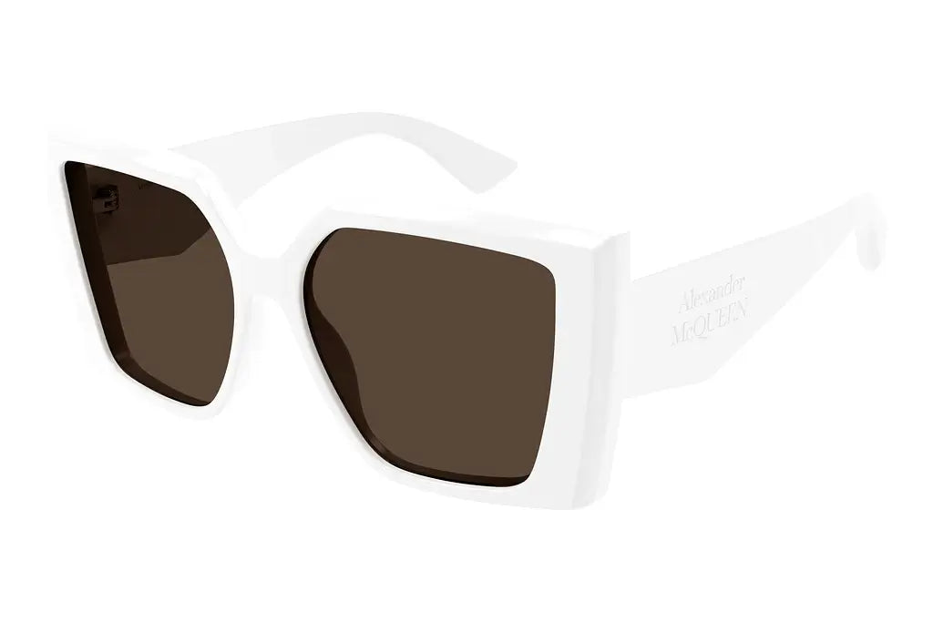 Alexander Mcqueen 0467S White 004 Size 56 Sunglasses - Dayal Opticals