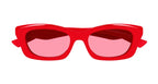 Alexander Mcqueen 0474S Red 003 Size 52 Sunglasses - Dayal Opticals
