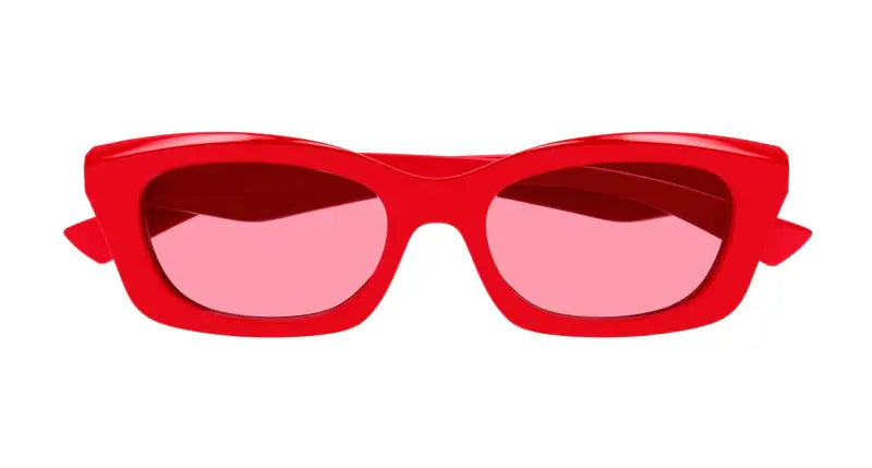 Alexander Mcqueen 0474S Red 003 Size 52 Sunglasses - Dayal Opticals