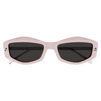 ALEXANDER MCQUEEN 0482S PINK 003 sunglasses size 55, - Dayal Opticals