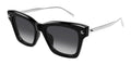 ALEXANDER MCQUEEN  0483S BLACK 001 sunglasses size 52, - Dayal Opticals   