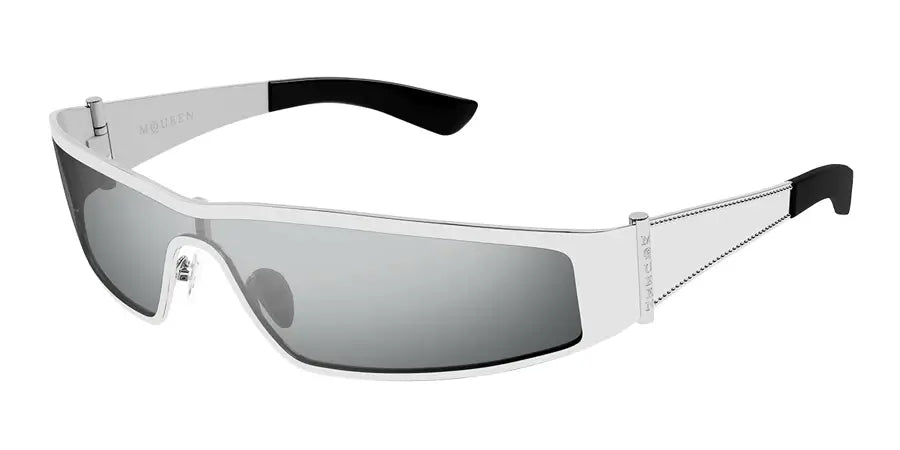 
Alexander Mcqueen 0491S Silver 002 Sunglasses, Size 99 – Dayal Opticals