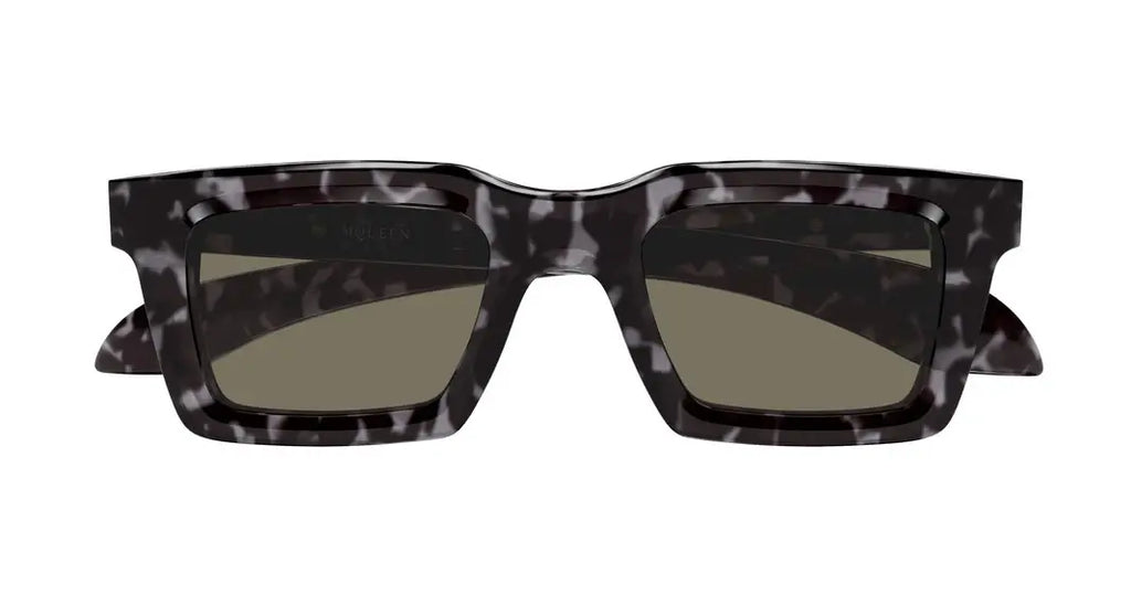 Alexander Mcqueen 0506 Havana  002 Sunglasses, Size 50 – Dayal Opticals