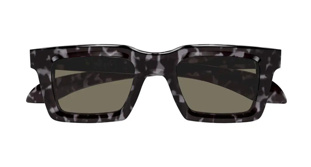 Alexander Mcqueen 0506 Havana  002 Sunglasses, Size 50 – Dayal Opticals