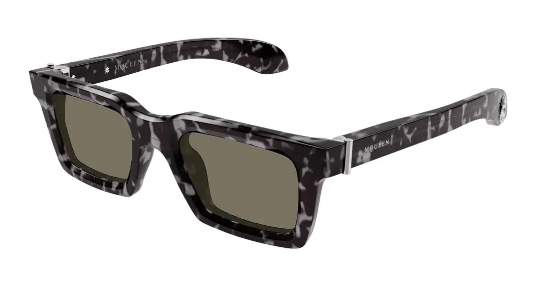 Alexander Mcqueen 0506 Havana  002 Sunglasses, Size 50 – Dayal Opticals