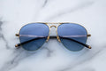 JACQUES MARIE MAGE AMELIA 438/500 JMMTV40 GOLD 58 SUNGLASSES