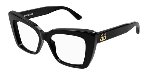 Balenciaga BB0297O  Black 001 Optical, Size 52 – Dayal Opticals

