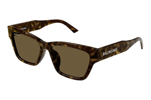 Balenciaga 0307SA Havana 002 Sunglasses, Size 56 – Dayal Opticals
