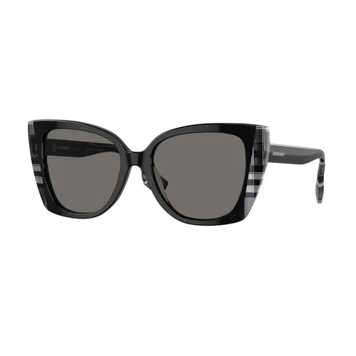 Burberry 4393 Black Check white 405181 Sunglasses, Size 54 – Dayal Opticals
