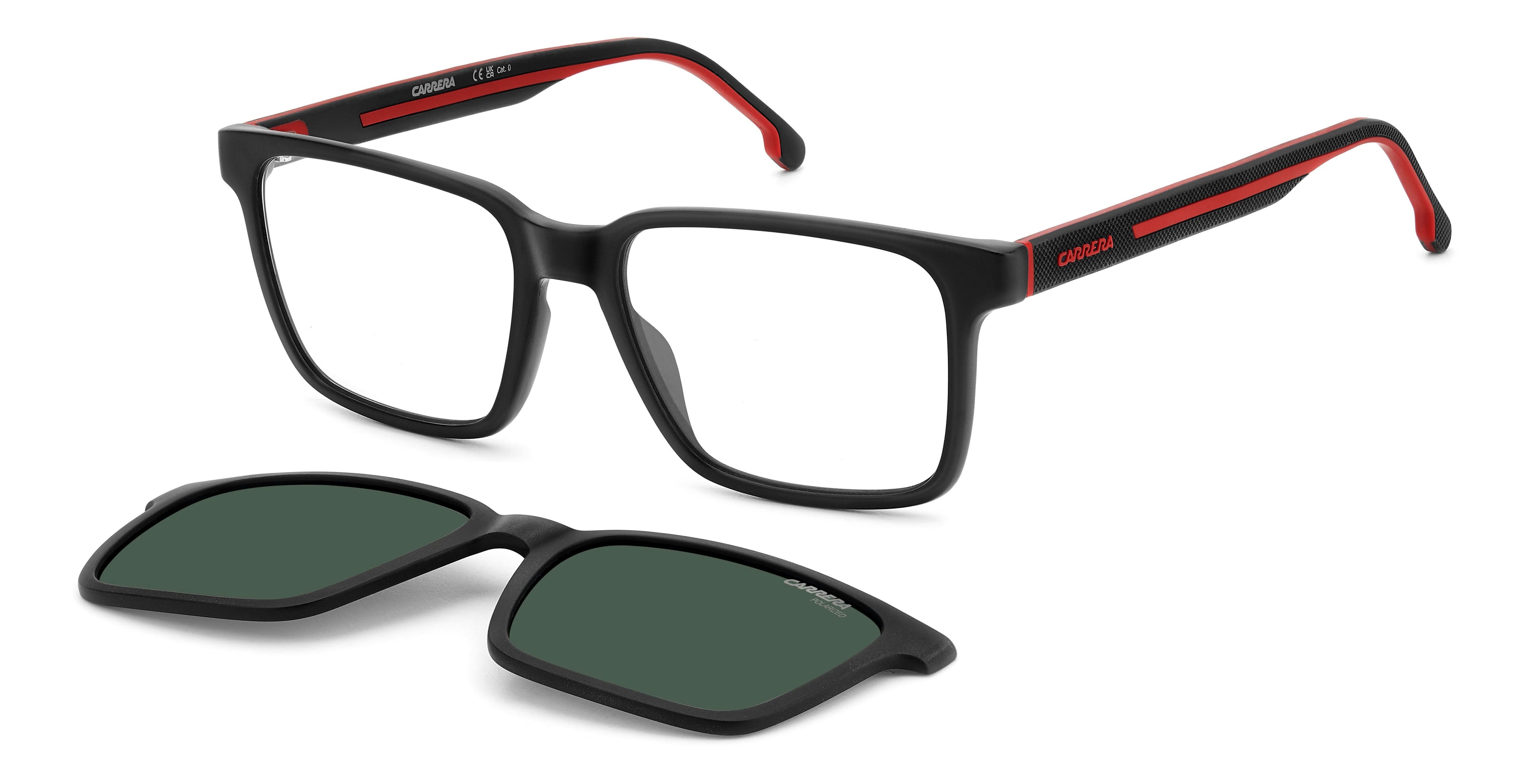 CARRERA CA8069CS CLIPON BLXUC 53 SUNGLASSES