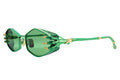 ANNA KARIN CLAW PLUME 87/100 SUMMER GREEN 58 SUNGLASSES