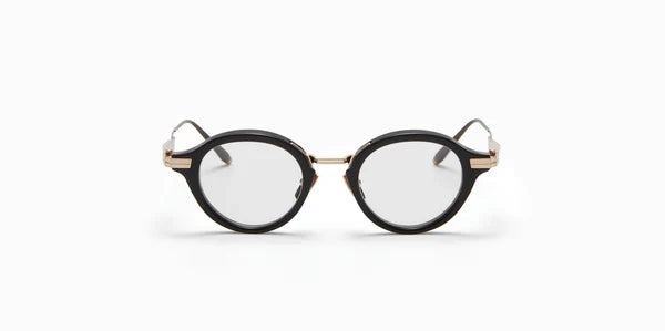 Akoni Copernico Black & Gold Akx415-A Size 45, Frame - Dayal opticals  