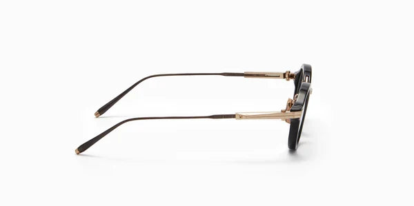 Akoni Copernico Black & Gold Akx415-A Size 45, Frame - Dayal opticals  