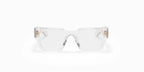 Akoni Cosmo White & Crystal Clear Akx114-E Size 52,  Frame - Dayal opticals  