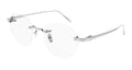 Cartier 0342O silver 001 frame, size 52   - Dayal Opticals India       