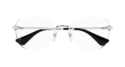 Cartier 0414O silver 002 frame,  size 56  - Dayal Opticals India