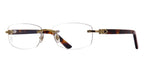 Cartier 0048O gold & hawana 004 frame, size 53  - Dayal Opticals India