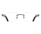 Cartier 0052O silver brown 004  frame ,  size 53  - Dayal Opticals India