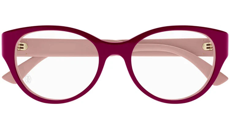 Cartier 0315O nude burgundy 006 frame, size 53  - Dayal Opticals India 