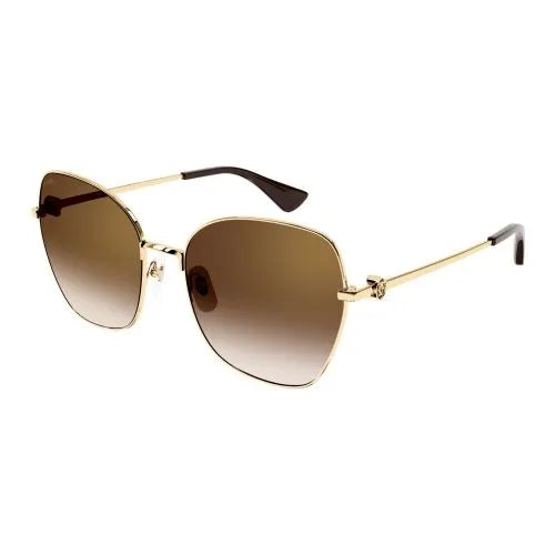 Cartier 0402S gold & brown 002 sunglasses,  size 59  - Dayal Opticals India